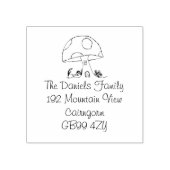 おとぎ話トイドスルハウスアドレスラバースタンプ ラバースタンプ (インプリント)