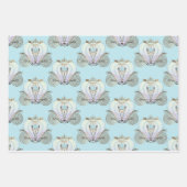 おとぎ話トリオラッピング紙シート ラッピングペーパーシート (正面3)