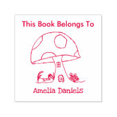 おとぎ話トースツールハウスこの本は属している セルフインキングスタンプ (デザイン)