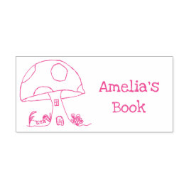 おとぎ話トースツールハウスこの本はSeに属している セルフインキングスタンプ