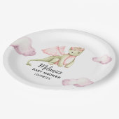 おとぎ話ドラゴンベビーシャワー ペーパープレート (アングル)