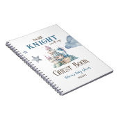 おとぎ話ドリーミードラゴンナイトベビーシャワーゲスト ノートブック (右側)