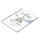 おとぎ話ドリーミードラゴンナイトベビーシャワーゲスト ノートブック (左側)