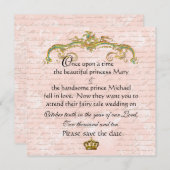 おとぎ話フランスのの台本が日付を救う セーブザデート (正面/裏面)