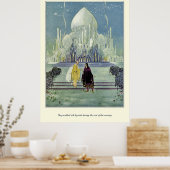 おとぎ話フランスの:彼らは並んで歩いた ポスター (キッチン)