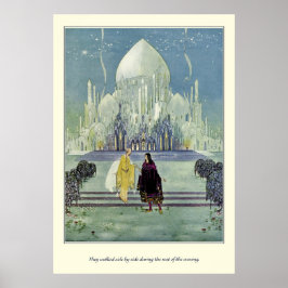 おとぎ話フランスの：彼らは並んで歩いた ポスター