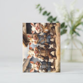 おとぎ話ブタ ポストカード (スタンド正面)