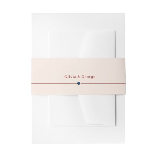 おとぎ話ブライト結婚ズ 招待状ベリーバンド (正面例)