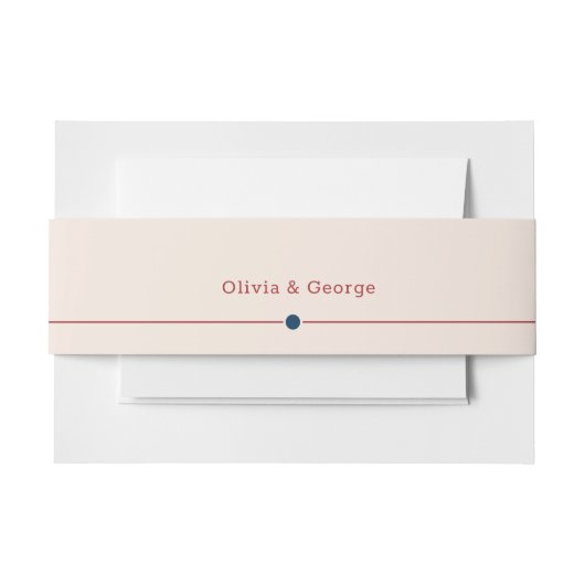 おとぎ話ブライト結婚ズ 招待状ベリーバンド (正面例)