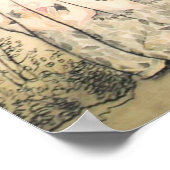 おとぎ話プリンセスとツリー小妖精や小人ポスター ポスター (角)