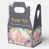 おとぎ話プリンセスベイビーシャワーありがとう フェイバーボックス (オープン)