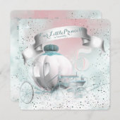 おとぎ話プリンセス誕生日パーティー 招待状 (正面/裏面)