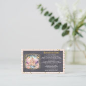 おとぎ話プリンセス赤ちゃんシャワーベビー本 エンクロージャーカード (スタンド正面)