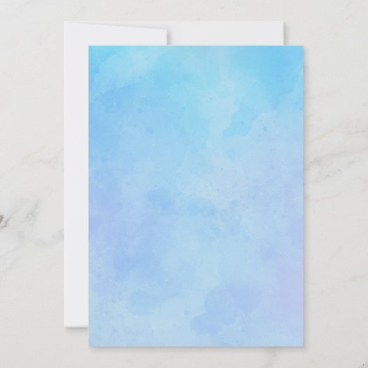 おとぎ話ポップ・アートのアップブックキッズファースト誕生日 招待状 (裏面)