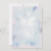 おとぎ話ポニースターズピンクバルーン誕生日パーティー 招待状 (裏面)