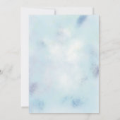 おとぎ話ポニースターバルーンベビーシャワーボーイ 招待状 (裏面)