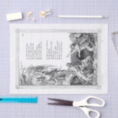 おとぎ話マーメイドティッシュペーパー 薄葉紙 (クラフト)