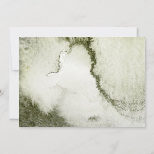 おとぎ話ユニコーンドラゴンと城の最初の誕生日 招待状 (裏面)