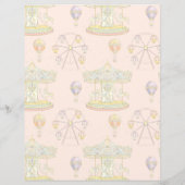 おとぎ話ヴィンテージアミューズメントパークベビーシャワー (裏面)