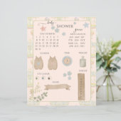 おとぎ話ヴィンテージアミューズメントパークベビーシャワー (スタンド正面)