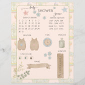 おとぎ話ヴィンテージアミューズメントパークベビーシャワー (正面)