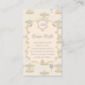 おとぎ話ヴィンテージアミューズメントパークベビーシャワー エンクロージャーカード (正面)