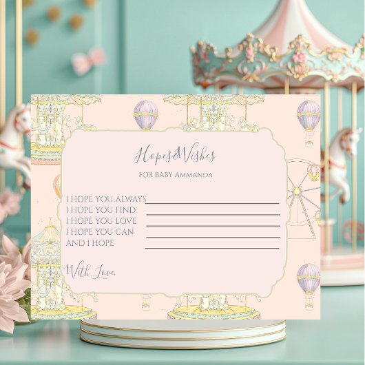 おとぎ話ヴィンテージ遊園地 エンクロージャーカード