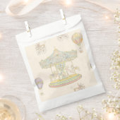 「おとぎ話ヴィンテージ遊園地」 フェイバーバッグ (クリップ留めされた状態)