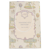 おとぎ話ヴィンテージ遊園地 ミディアムペーパーバッグ (正面)