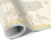 おとぎ話ヴィンテージ遊園地 ラッピングペーパー (ロールコーナー)