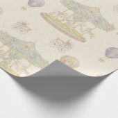 おとぎ話ヴィンテージ遊園地 ラッピングペーパー (角)