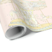 おとぎ話ヴィンテージ遊園地 ラッピングペーパー (ロールコーナー)