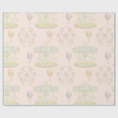 おとぎ話ヴィンテージ遊園地 ラッピングペーパー (フラット)