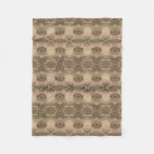 おとぎ話信じのデザイナー フリースブランケット (正面)