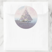 おとぎ話結婚の城感謝していの君 ラウンドシール (バッグ)