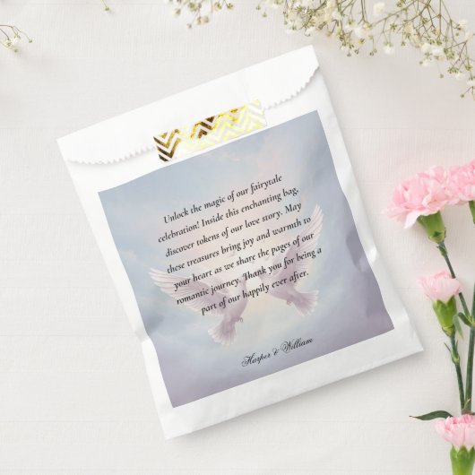 おとぎ話結婚の フェイバーバッグ (封をした状態)