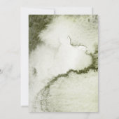 おとぎ話魔法と魅惑的なストーリー赤ちゃんシャワー 招待状 (裏面)