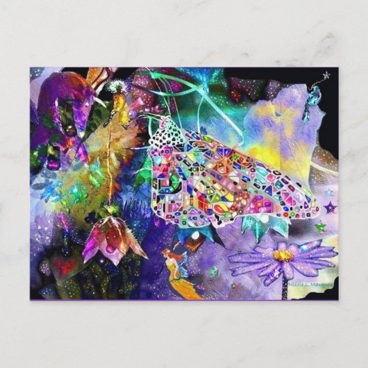 おとぎ話、はがき ポストカード (正面)