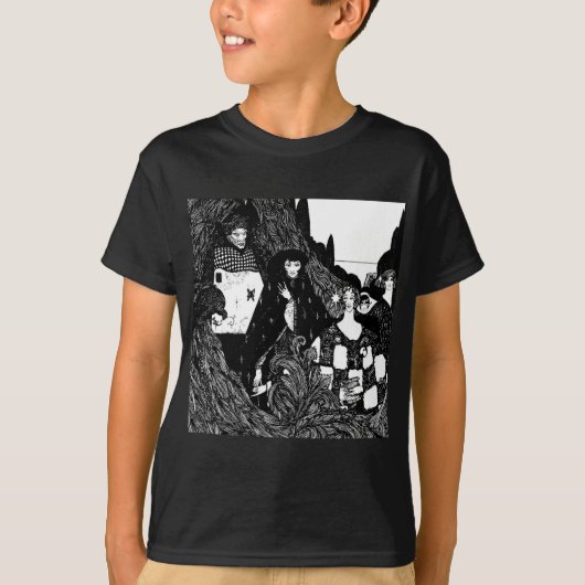おとぎ話-イラストレーション2 Tシャツ (正面)