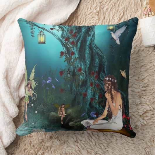 おとぎ話 クッション (ブランケット)