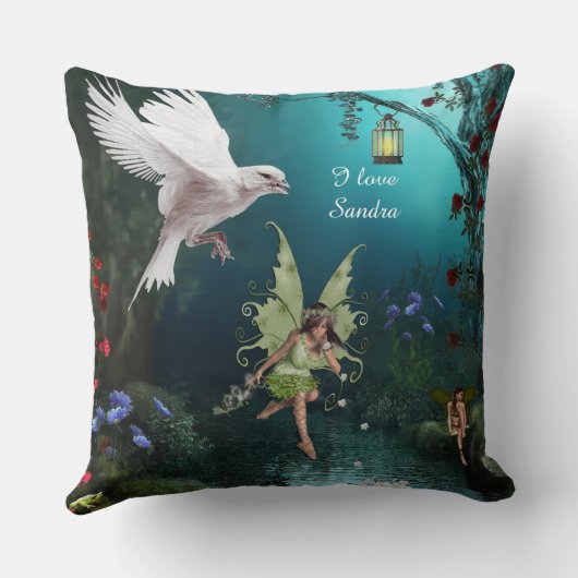 おとぎ話 クッション (裏面)