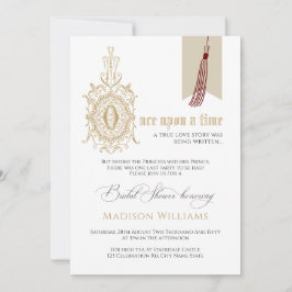 おとぎ話 ブック ワン アポン ア タイム ブライダル シャワー 招待状