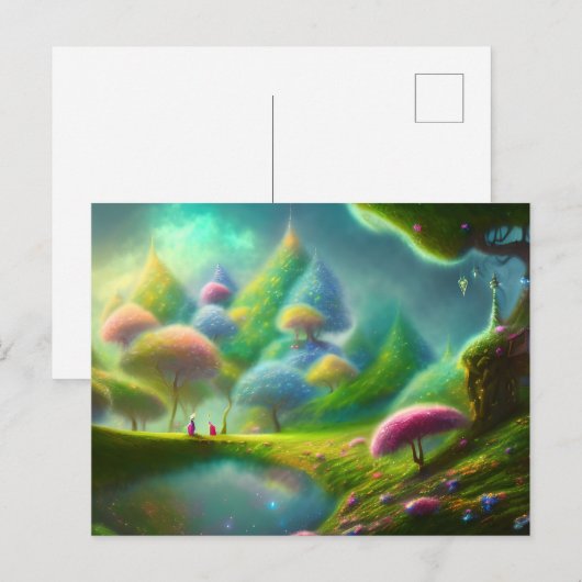 おとぎ話 ポストカード (正面/裏面)