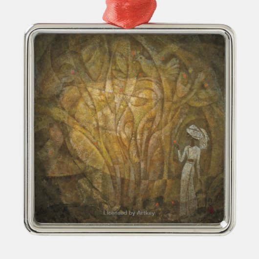 おとぎ話 メタルオーナメント (正面)