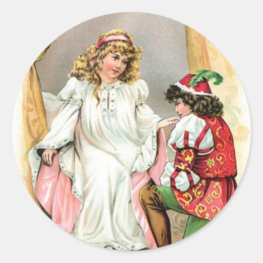 おとぎ話 ラウンドシール (正面)