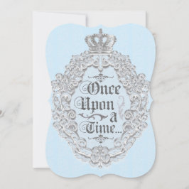 おとぎ話 ヴィンテージ 絵本 青い 招待状