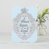 おとぎ話 ヴィンテージ 絵本 青い 招待状 (スタンド正面)