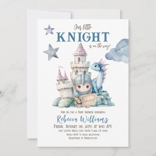 おとぎ話 招待状 (正面)