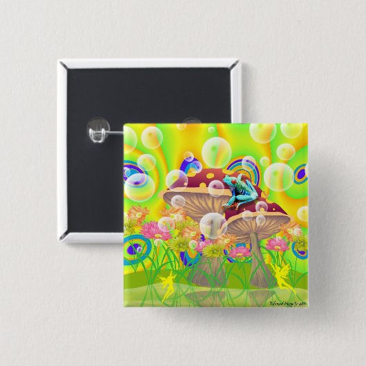 おとぎ話 缶バッジ (正面&裏面)