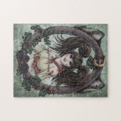 おとぎ話「赤い乗馬フード」ファンタジーアートパズル ジグソーパズル (横)